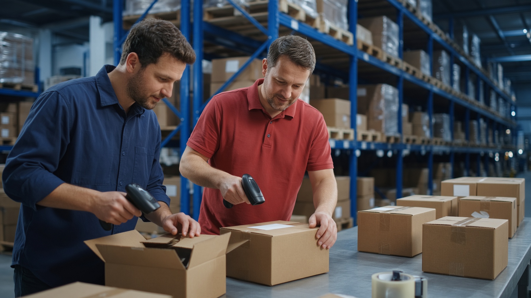 Pick-and-Pack im ULD-Fulfillment Hamburg: Kommissionierung am Packplatz